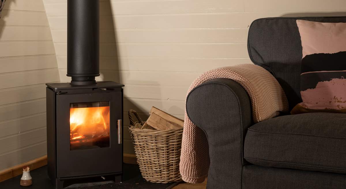 The warming wood-burner means cosy out-of-season breaks are a must.