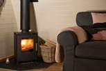 The warming wood-burner means cosy out-of-season breaks are a must.