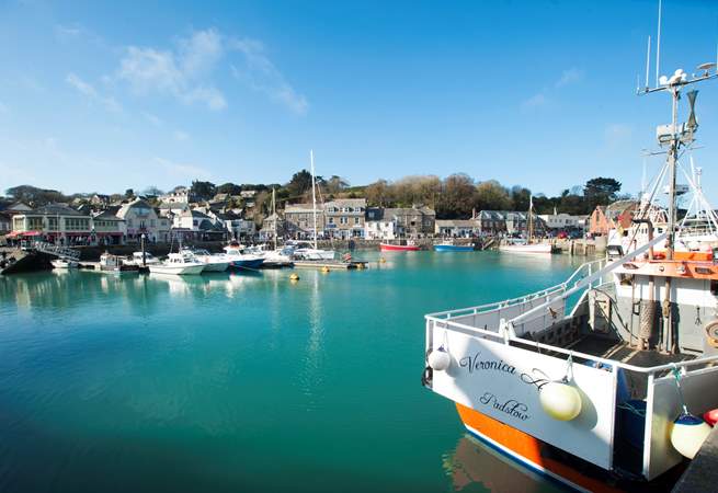 Hop on the foot ferry from Rock over to Padstow, with its wealth of fabulous eateries.