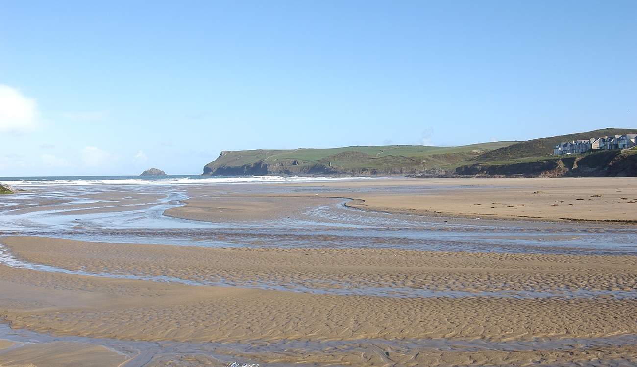 Polzeath is a great beach too.