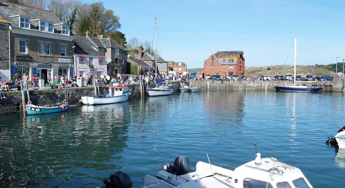 Delightful Padstow Harbour.