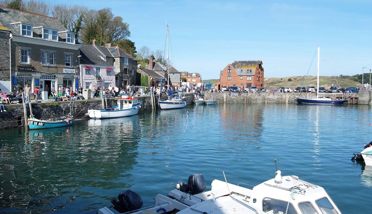 Delightful Padstow Harbour.