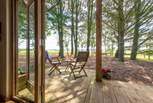 Exactly what it says on the tin, tucked amongst the trees with fabulous far-reaching views.