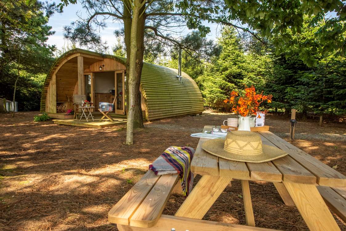 Enjoy a cuppa and a read a good book or magazine.