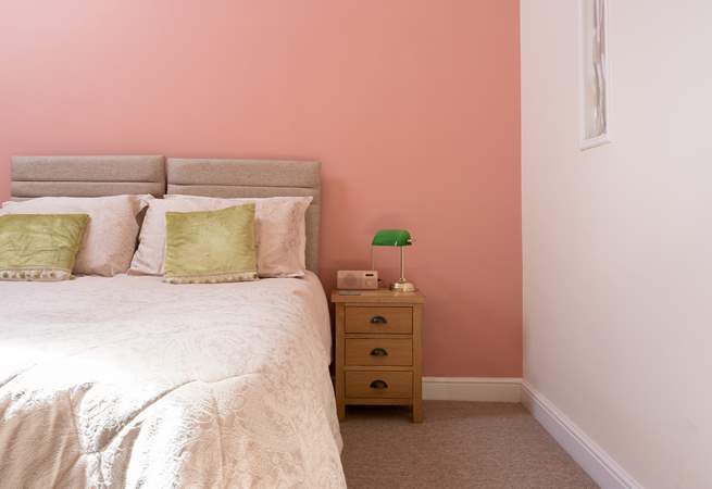 The bedrooms are peaceful and tastefully styled