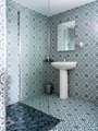 Such a stylish en-suite with walk-in shower