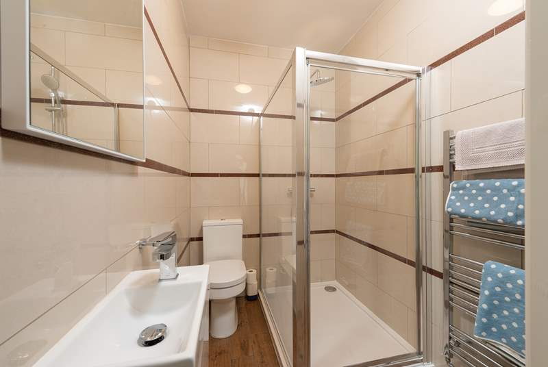 This is the superb en suite shower-room to the master bedroom.