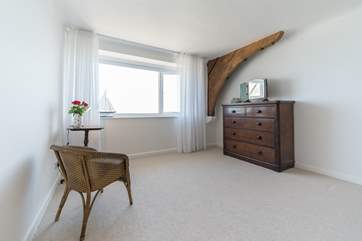...you can even see the sea whilst sipping your morning tea in bed.