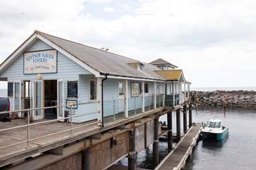 Freshly caught fish and chips?