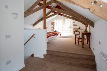 The bedroom is super spacious and is complemented by oodles of natural light.