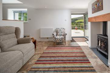Step out of the sitting-room straight into your courtyard seating area and prepare to take in the delightful sounds and sights of this beautiful spot.