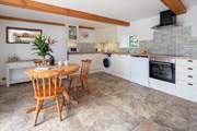 The kitchen offers a wonderful space for the chef amongst you.