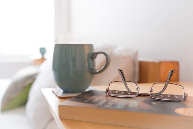 Enjoy a lazy morning and catch up on some reading.
