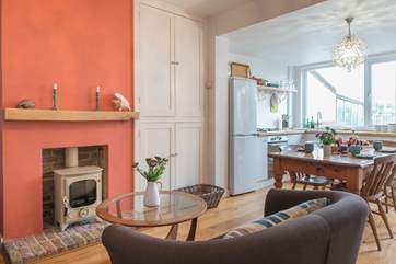 With cosy wood-burner, this Classic Cottage is perfect all year round.