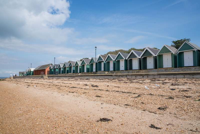 Enjoy an ice cream from The Waterside Cafe and then take a stroll along the beach.