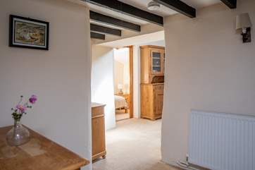 As you step into the property you will be welcomed into the entrance hall. This quirky space links the ground floor in a very charming way.