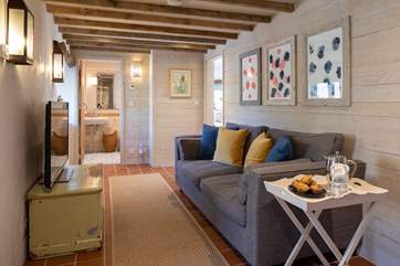 The ground floor snug area is perfect for a snuggle before bed. This area is perfect for little ones who desire a cartoon or three before bedtime.