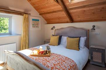 Bedroom 4 is simply beautiful. Leading off from the upstairs living-room, this comfy, spacious and cosy room is the perfect combination for a great night's sleep.