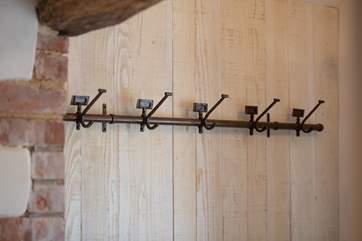 Even the hanging space is unique and quirky.