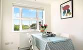 The dining-area with its panoramic view of the bustling estuary.  - Thumbnail Image