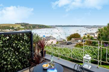 Enjoy a glass of wine or a morning coffee on your patio.