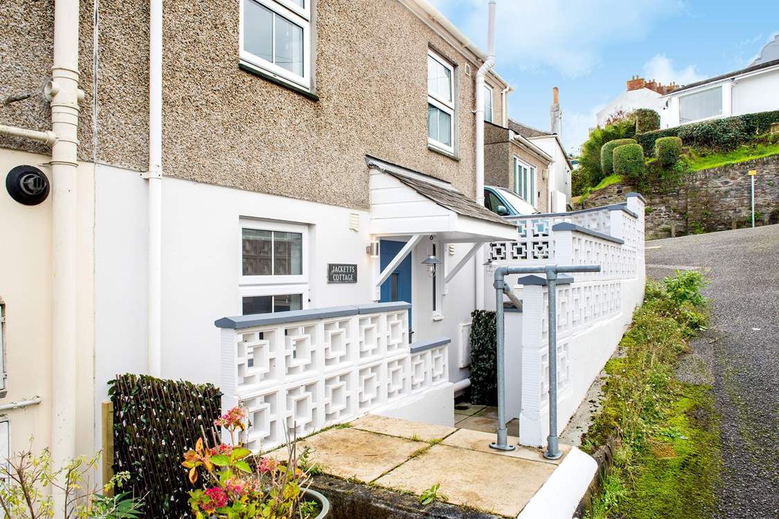 Please take care on the high step up to Jacketts Cottage.