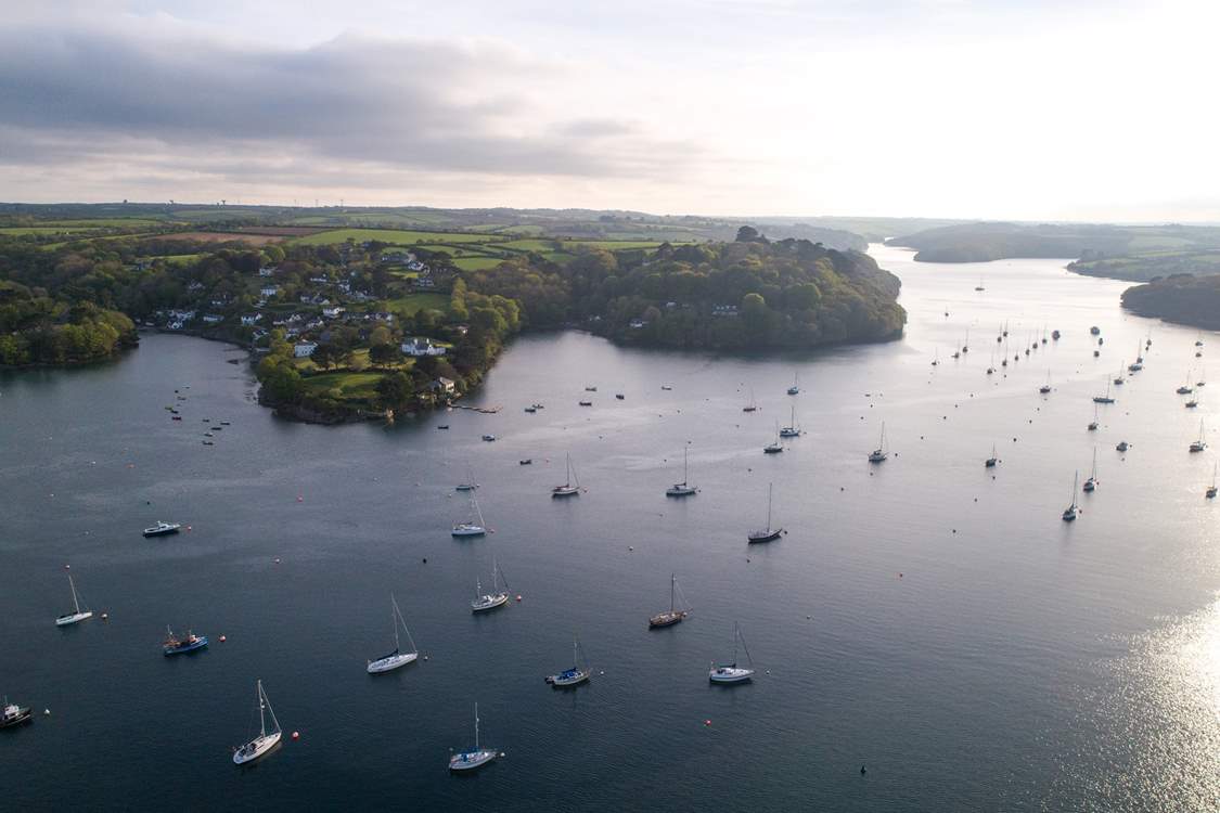 The banks of The Helford are waiting to be discovered. 