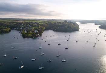 The banks of The Helford are waiting to be discovered. 