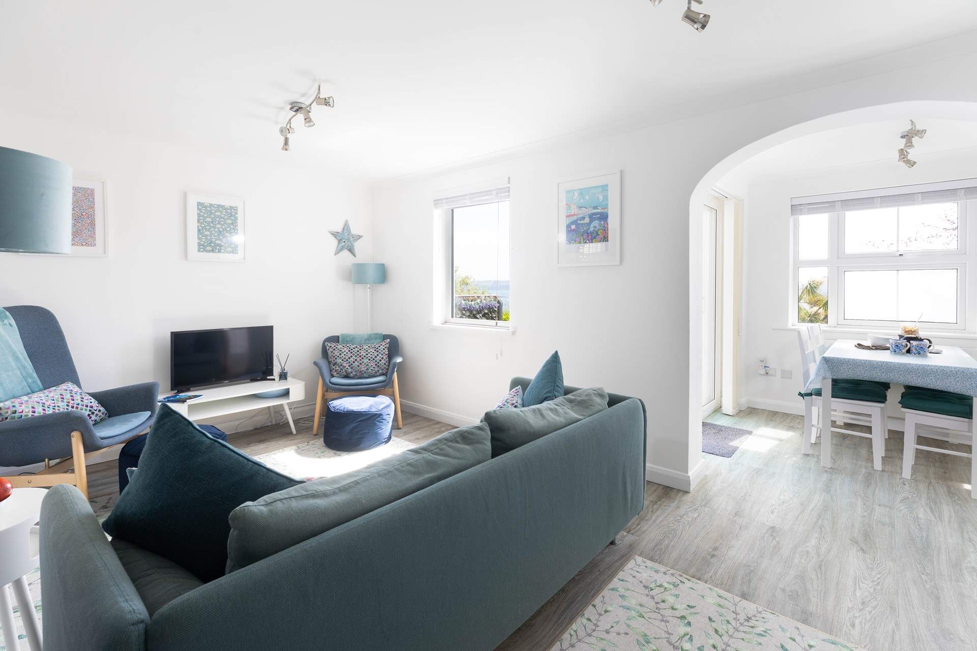 Enjoy fabulous views from many places in this cottage. 