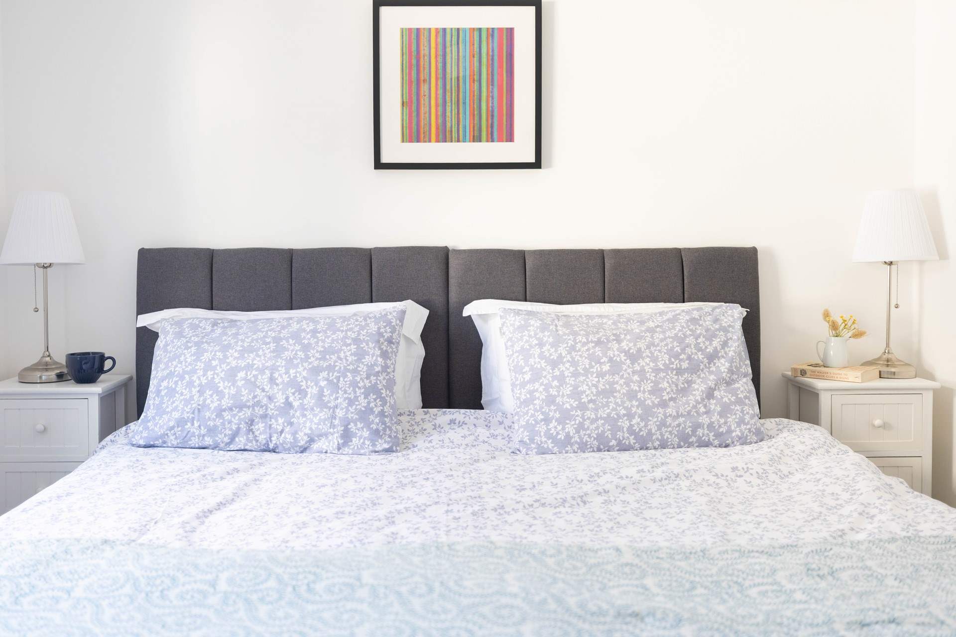 Both bedrooms boast super king beds which can also be singles. 