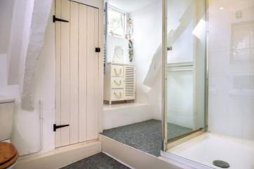 The shower-room on the first floor.