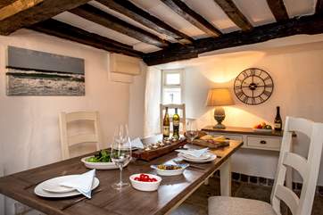 The cottage is beautifully furnished throughout.