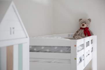 Even the children are catered for with a holiday snuggle buddy.