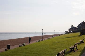 A level walk makes this a great place for the little ones to ride along on their bike or scooter.