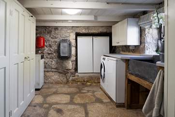 The practical utility-room.