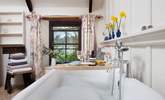 Long afternoons here amongst the bubbles - Mount Wise Farmhouse even provides the bubble bath! - Thumbnail Image