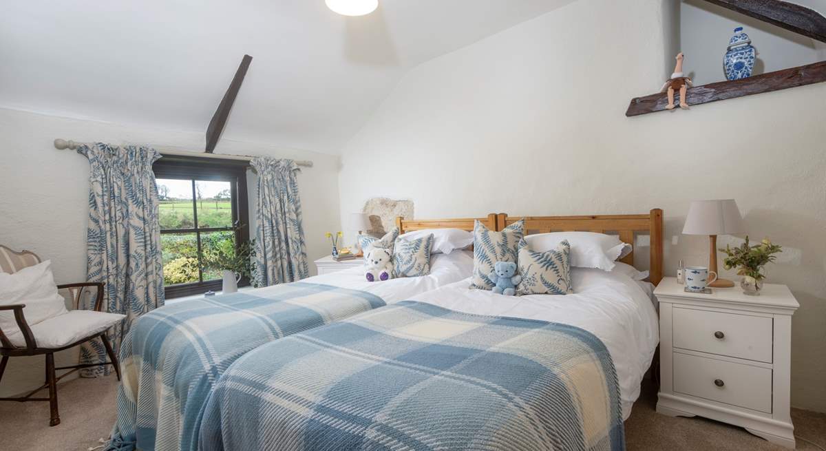 A warm welcome awaits in the cosy twin (bedroom 2).