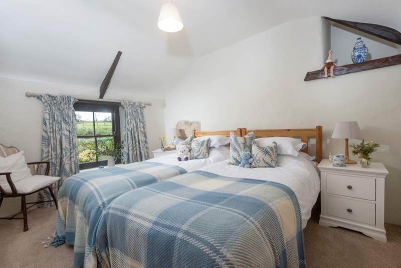 A warm welcome awaits in the cosy twin (bedroom 2).