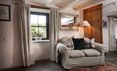 Sink in to this soft and comfortable sofa with a good book after a day of exploring all Cornwall has to offer. - Thumbnail Image