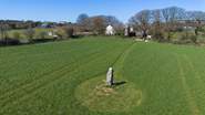 The standing stone is a special place to gather with your loved ones for occasions (please request permission in advance).