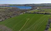 Stithians Lake is parallel to the grounds of Mount Wise Farm. - Thumbnail Image