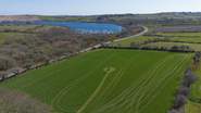 Stithians Lake is parallel to the grounds of Mount Wise Farm.
