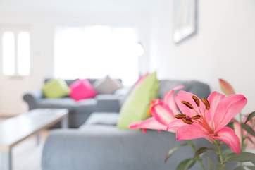 Relax and unwind on these very comfortable sofas.