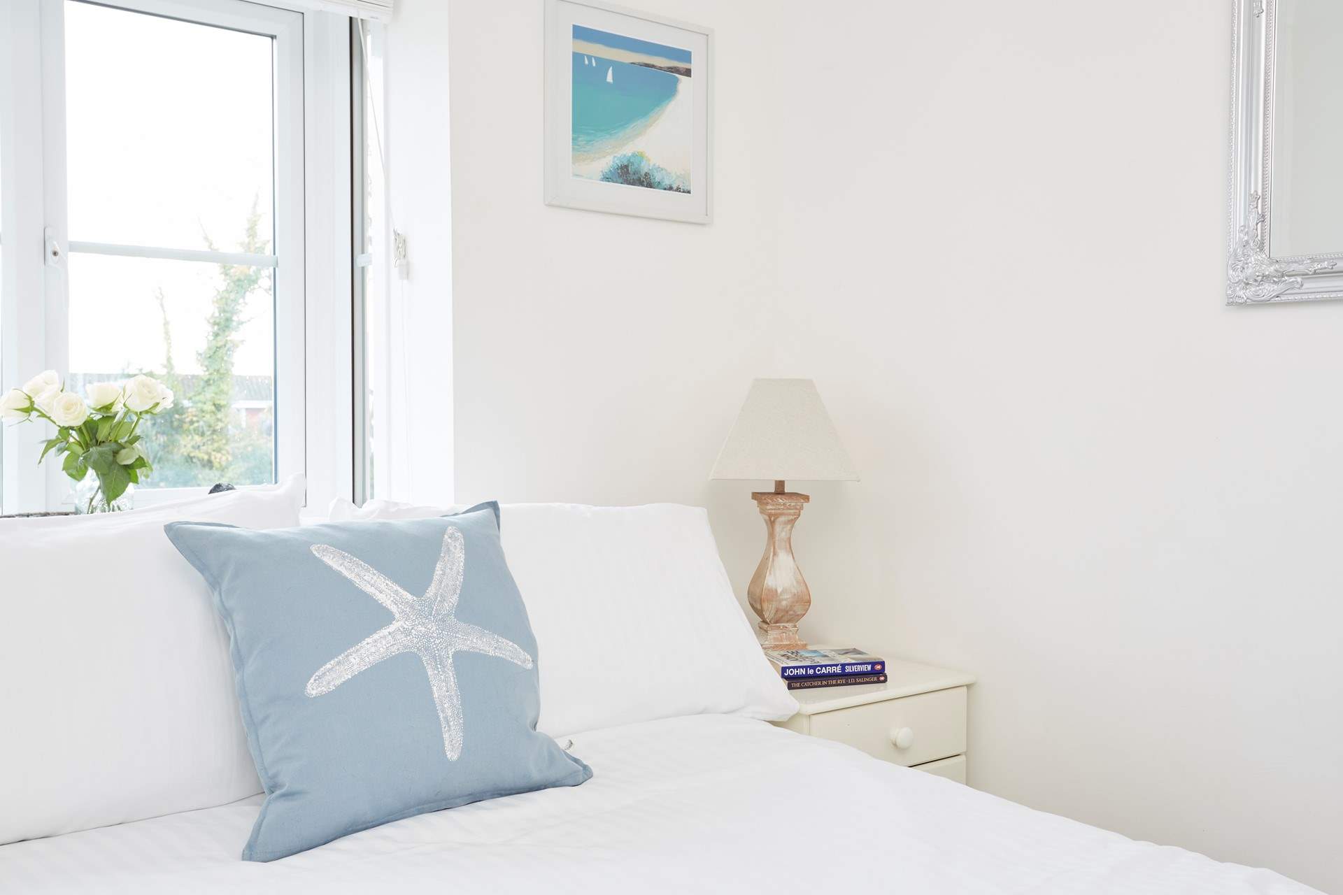 Curl up with a good book at the end of a busy day.