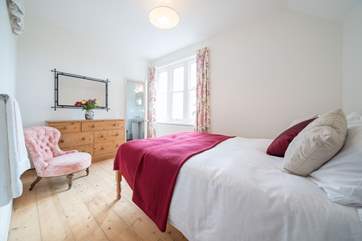 Bedroom 3 is on the first floor and has a king-size bed and en suite bathroom.