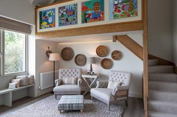 For those who need to find a quiet place to intercept an email or three, never fear, the mezzanine offers a 'work zone' should you really have to!