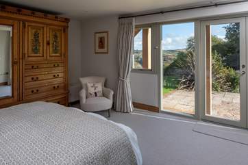 Fling open the doors and step straight out of bedroom 1 onto the patio. Perfect for a spot of breakfast in the sun.