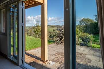 What a stunning view to wake up to from Bedroom 1.