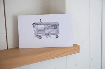 A shepherd's hut makes a fantastic place for a holiday.
