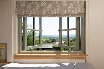 The beautiful view from the bed - lazy mornings are a must!